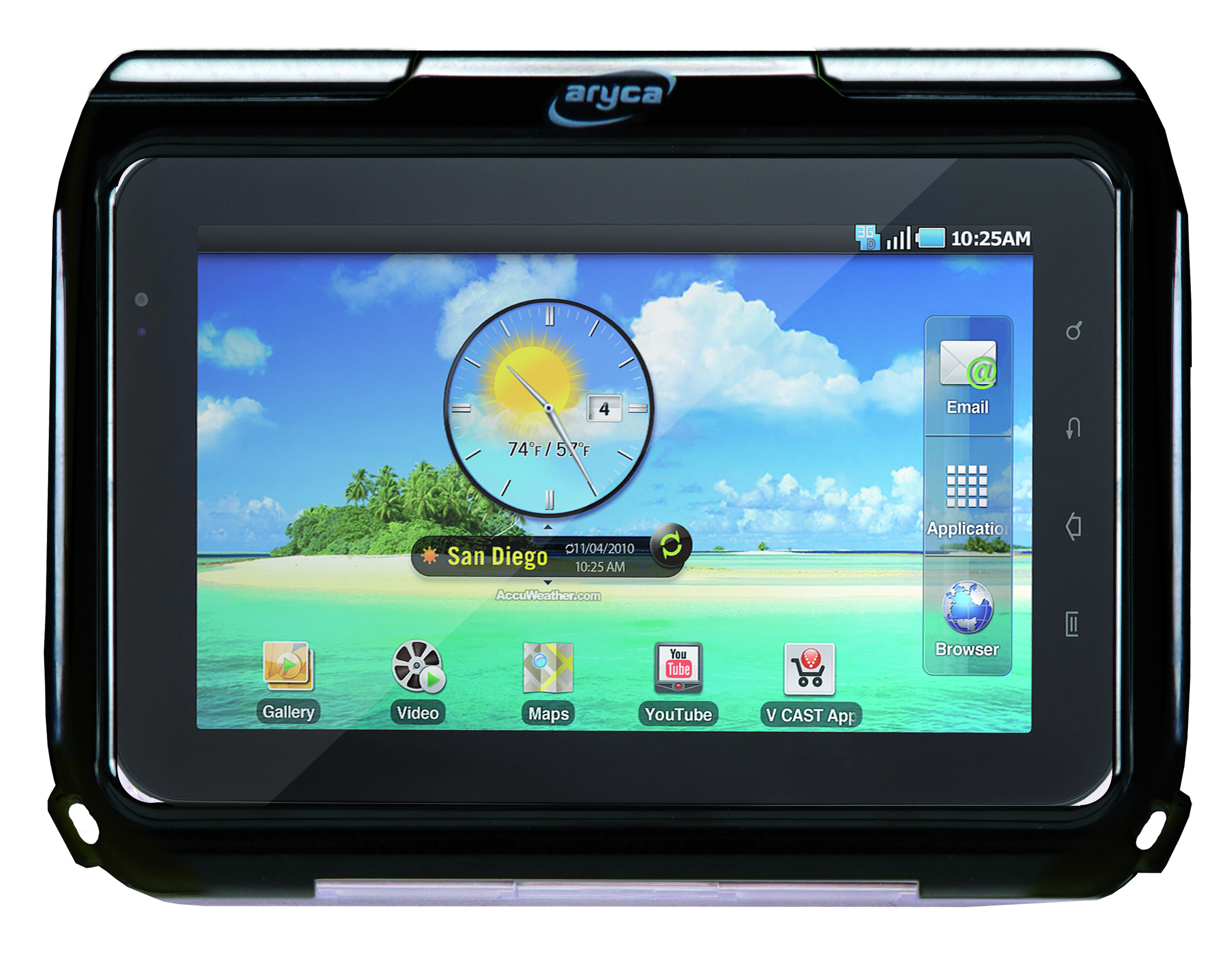 Aryca GT7 Mini-Tablet, wasserdichtes Hardcase Aryca GT7 Mini-Tablet, wasserdichtes Hardcase