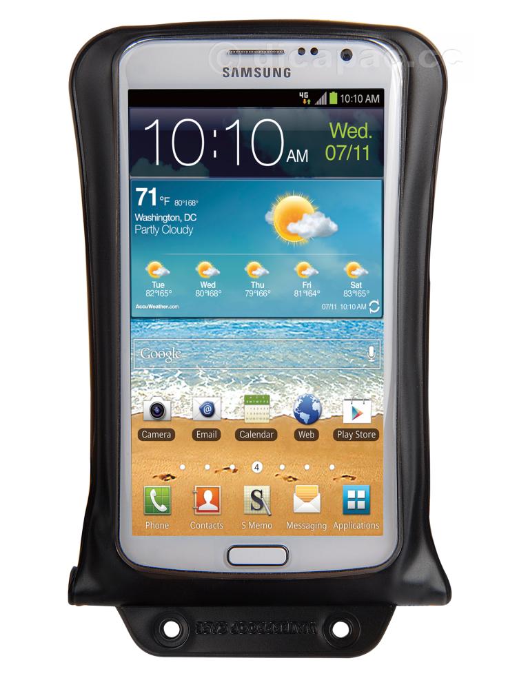 DiCAPac Smartphone-Tasche medium, wasserdicht, schwarz DiCAPac Smartphone-Tasche medium, wasserdicht, schwarz