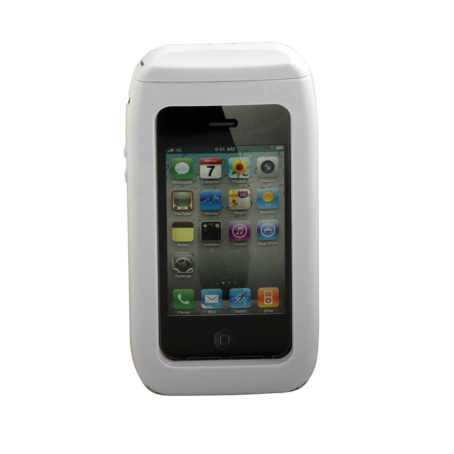 Aryca Xcite-4s wasserdichtes Hardcase, mini, weiß Aryca Xcite-4s wasserdichtes Hardcase, mini, weiß