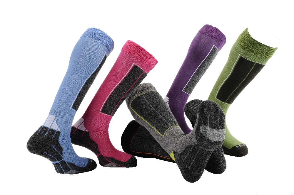POWDER Merino Wolle technische Ski Socken POWDER Merino Wolle technische Ski Socken